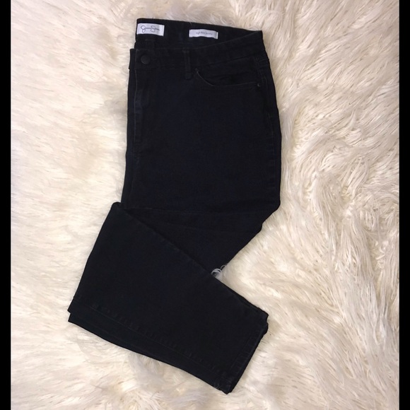 White Size 14//32 Jessica Simpson Ladies Midrise Straight Cuff Jean